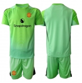 Manchester United Keeper Derde tenue voor kinderen 2025-26 Korte Mouwen (+ broek)