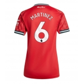 Manchester United Lisandro Martinez #6 Thuis tenue voor Dames 2025-26 Korte Mouwen
