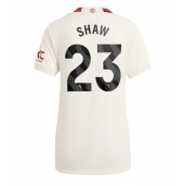 Manchester United Luke Shaw #23 Derde tenue voor Dames 2023-24 Korte Mouwen