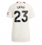 Manchester United Luke Shaw #23 Derde tenue voor Dames 2023-24 Korte Mouwen