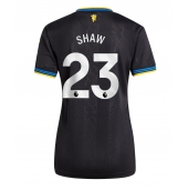 Manchester United Luke Shaw #23 Derde tenue voor Dames 2025-26 Korte Mouwen