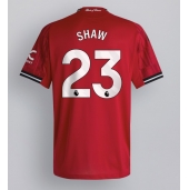 Manchester United Luke Shaw #23 Thuis tenue 2025-26 Korte Mouwen