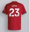 Manchester United Luke Shaw #23 Thuis tenue 2025-26 Korte Mouwen