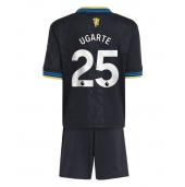 Manchester United Manuel Ugarte #25 Derde tenue voor kinderen 2025-26 Korte Mouwen (+ broek)