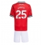 Manchester United Manuel Ugarte #25 Thuis tenue voor kinderen 2025-26 Korte Mouwen (+ broek)