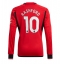 Manchester United Marcus Rashford #10 Thuis tenue 2023-24 Lange Mouwen