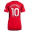 Manchester United Marcus Rashford #10 Thuis tenue voor Dames 2023-24 Korte Mouwen