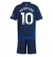 Manchester United Marcus Rashford #10 Uit tenue voor kinderen 2024-25 Korte Mouwen (+ broek)