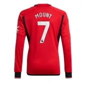 Manchester United Mason Mount #7 Thuis tenue 2023-24 Lange Mouwen