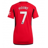 Manchester United Mason Mount #7 Thuis tenue voor Dames 2023-24 Korte Mouwen