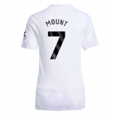 Manchester United Mason Mount #7 Uit tenue voor Dames 2025-26 Korte Mouwen