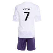 Manchester United Mason Mount #7 Uit tenue voor kinderen 2025-26 Korte Mouwen (+ broek)