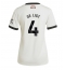 Manchester United Matthijs de Ligt #4 Derde tenue voor Dames 2024-25 Korte Mouwen