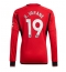 Manchester United Raphael Varane #19 Thuis tenue 2023-24 Lange Mouwen