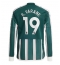 Manchester United Raphael Varane #19 Uit tenue 2023-24 Lange Mouwen