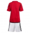 Manchester United Thuis tenue voor kinderen 2023-24 Korte Mouwen (+ broek)