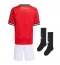 Manchester United Thuis tenue voor kinderen 2025-26 Korte Mouwen (+ broek)