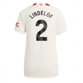 Manchester United Victor Lindelof #2 Derde tenue voor Dames 2023-24 Korte Mouwen
