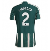 Manchester United Victor Lindelof #2 Uit tenue 2023-24 Korte Mouwen