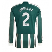 Manchester United Victor Lindelof #2 Uit tenue 2023-24 Lange Mouwen