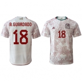 Mexico Andres Guardado #18 Uit tenue WK 2022 Korte Mouwen