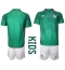 Mexico Thuis tenue voor kinderen WK 2022 Korte Mouwen (+ broek)