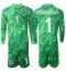 Nederland Bart Verbruggen #1 Keeper Thuis tenue voor kinderen EK 2024 Lange Mouwen (+ broek)