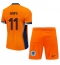 Nederland Cody Gakpo #11 Thuis tenue voor kinderen EK 2024 Korte Mouwen (+ broek)