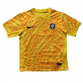 Nederland Keeper Uit tenue EK 2024 Korte Mouwen