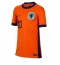 Nederland Memphis Depay #10 Thuis tenue voor Dames EK 2024 Korte Mouwen