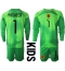 Nederland Remko Pasveer #1 Keeper Thuis tenue voor kinderen WK 2022 Lange Mouwen (+ broek)