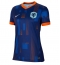 Nederland Uit tenue voor Dames EK 2024 Korte Mouwen
