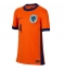 Nederland Virgil van Dijk #4 Thuis tenue voor Dames EK 2024 Korte Mouwen