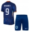 Nederland Wout Weghorst #9 Uit tenue voor kinderen EK 2024 Korte Mouwen (+ broek)