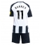 Newcastle United Harvey Barnes #11 Thuis tenue voor kinderen 2024-25 Korte Mouwen (+ broek)