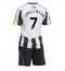 Newcastle United Joelinton #7 Thuis tenue voor kinderen 2025-26 Korte Mouwen (+ broek)