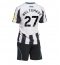 Newcastle United Nick Woltemade #27 Thuis tenue voor kinderen 2025-26 Korte Mouwen (+ broek)