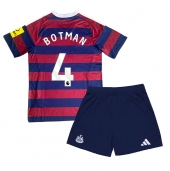 Newcastle United Sven Botman #4 Uit tenue voor kinderen 2024-25 Korte Mouwen (+ broek)