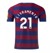 Newcastle United Tino Livramento #21 Uit tenue 2024-25 Korte Mouwen