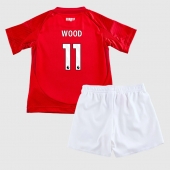 Nottingham Forest Chris Wood #11 Thuis tenue voor kinderen 2024-25 Korte Mouwen (+ broek)
