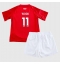 Nottingham Forest Chris Wood #11 Thuis tenue voor kinderen 2024-25 Korte Mouwen (+ broek)