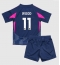 Nottingham Forest Chris Wood #11 Uit tenue voor kinderen 2024-25 Korte Mouwen (+ broek)