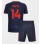 Nottingham Forest Dan Ndoye #14 Derde tenue voor kinderen 2025-26 Korte Mouwen (+ broek)