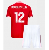 Nottingham Forest Douglas Luiz #12 Thuis tenue voor kinderen 2025-26 Korte Mouwen (+ broek)