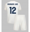 Nottingham Forest Douglas Luiz #12 Uit tenue voor kinderen 2025-26 Korte Mouwen (+ broek)