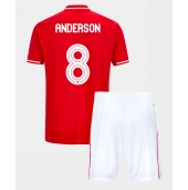 Nottingham Forest Elliot Anderson #8 Thuis tenue voor kinderen 2025-26 Korte Mouwen (+ broek)