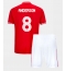 Nottingham Forest Elliot Anderson #8 Thuis tenue voor kinderen 2025-26 Korte Mouwen (+ broek)