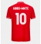Nottingham Forest Morgan Gibbs-White #10 Thuis tenue 2025-26 Korte Mouwen