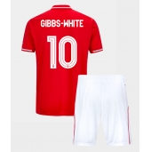 Nottingham Forest Morgan Gibbs-White #10 Thuis tenue voor kinderen 2025-26 Korte Mouwen (+ broek)