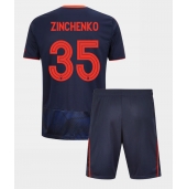 Nottingham Forest Oleksandr Zinchenko #35 Derde tenue voor kinderen 2025-26 Korte Mouwen (+ broek)